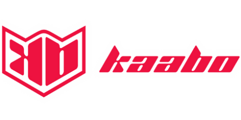 Kaabo red logo on black background