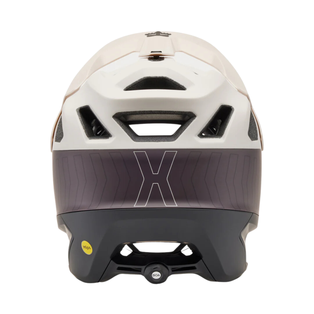 Casco FOX Dropframe Pro Runn Morado