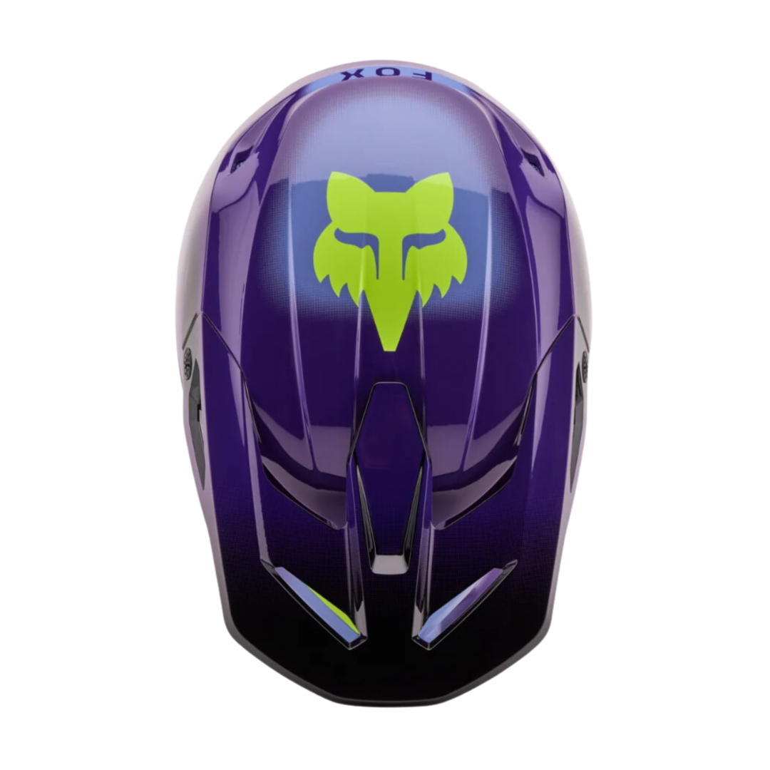 Casco FOX V1 Interfere Morado